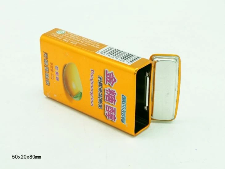 Multicolor Opening Top SPTE Metal Sweet Box