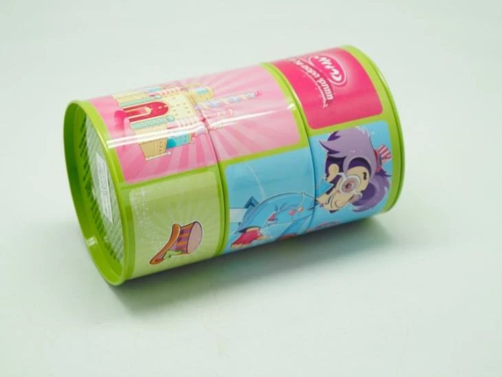 Rotatable Saving Bank Tin For Children